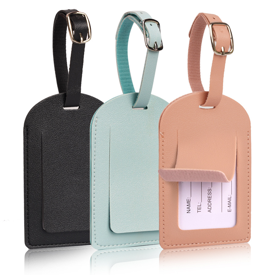 Travel Accessories Sale - 여성 남성 수하물 태그 PU 가죽