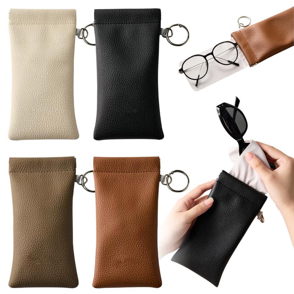 Travel Accessories Pouch For Women - 키링이 있는 선글라스 파우치 여성용 휴대용