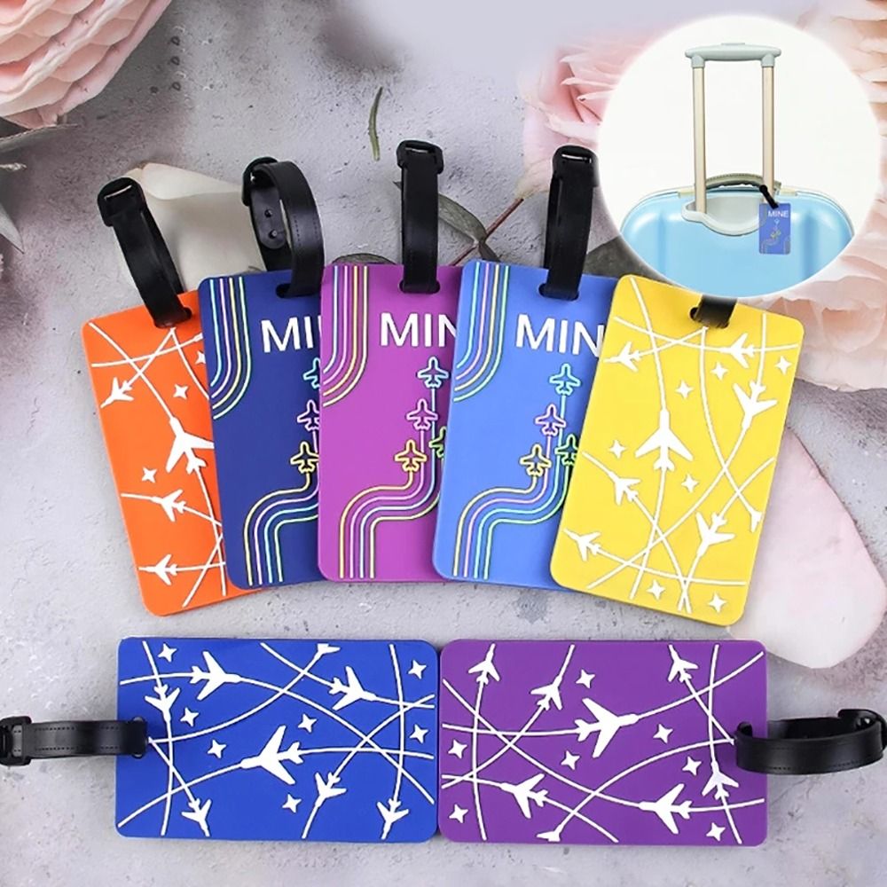 Travel Accessories Name - 실리콘 접착제 가방 ID 주소 홀더
