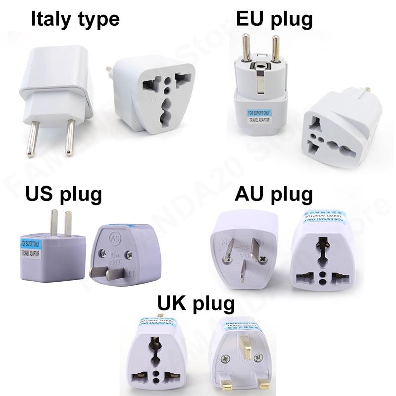 Travel Accessories Uk - 미국/영국/호주/독일/이탈리아 범용 플러그 어댑터, 미국에서 유럽으로
