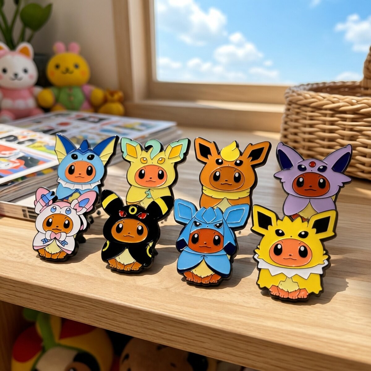 Travel Accessories Japan - 카와이 포켓몬 애니메이션 Eevee Cos Vaporeon