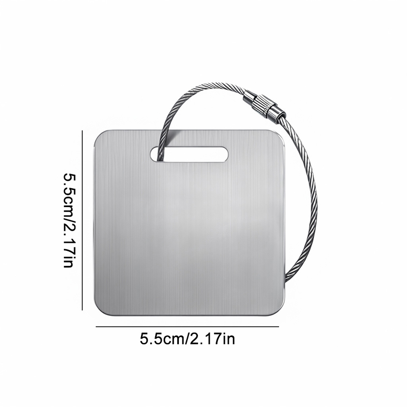 맞춤형 이름 수하물 태그 레이저 각인 라벨 분실 방지  - Travel Accessories Sale 리뷰 및 가격