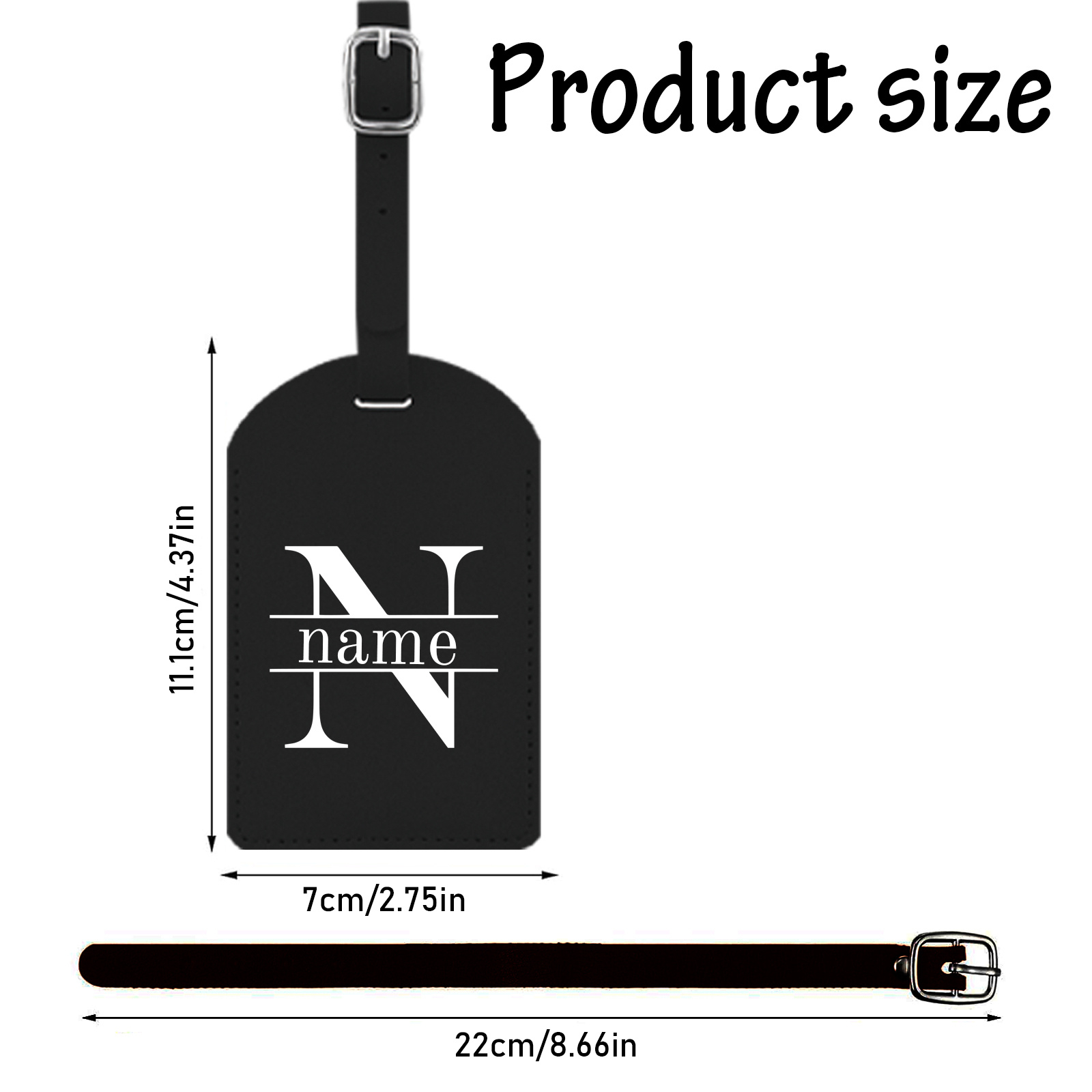 1개, 맞춤형 수하물 태그, 여행 가방용 수하물 태그, - Travel Accessories Sale 리뷰 및 가격