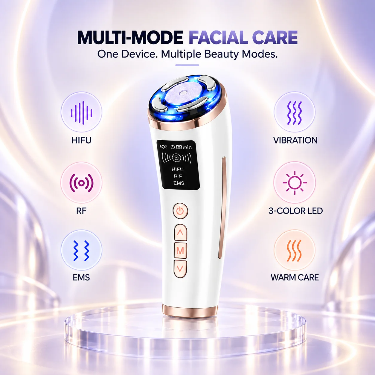4-in-1 HIFU RF EMS 얼굴 미용 기기, L - Travel Accessories Uk 리뷰 및 가격
