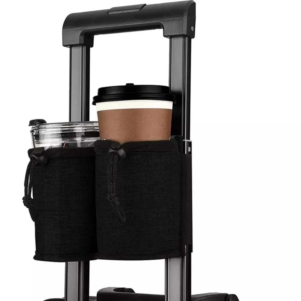 새로운 러기지 핸들 물병 홀더 가방, 듀얼 컵 보관 파 - Travel Accessories Sale 리뷰 및 가격