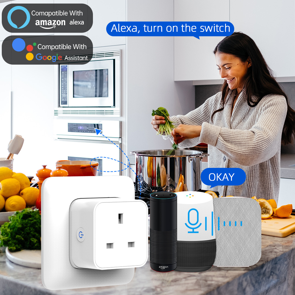 Tuya 스마트 소켓 16A/20A WiFi 또는 Zi - Travel Accessories Uk 리뷰 및 가격
