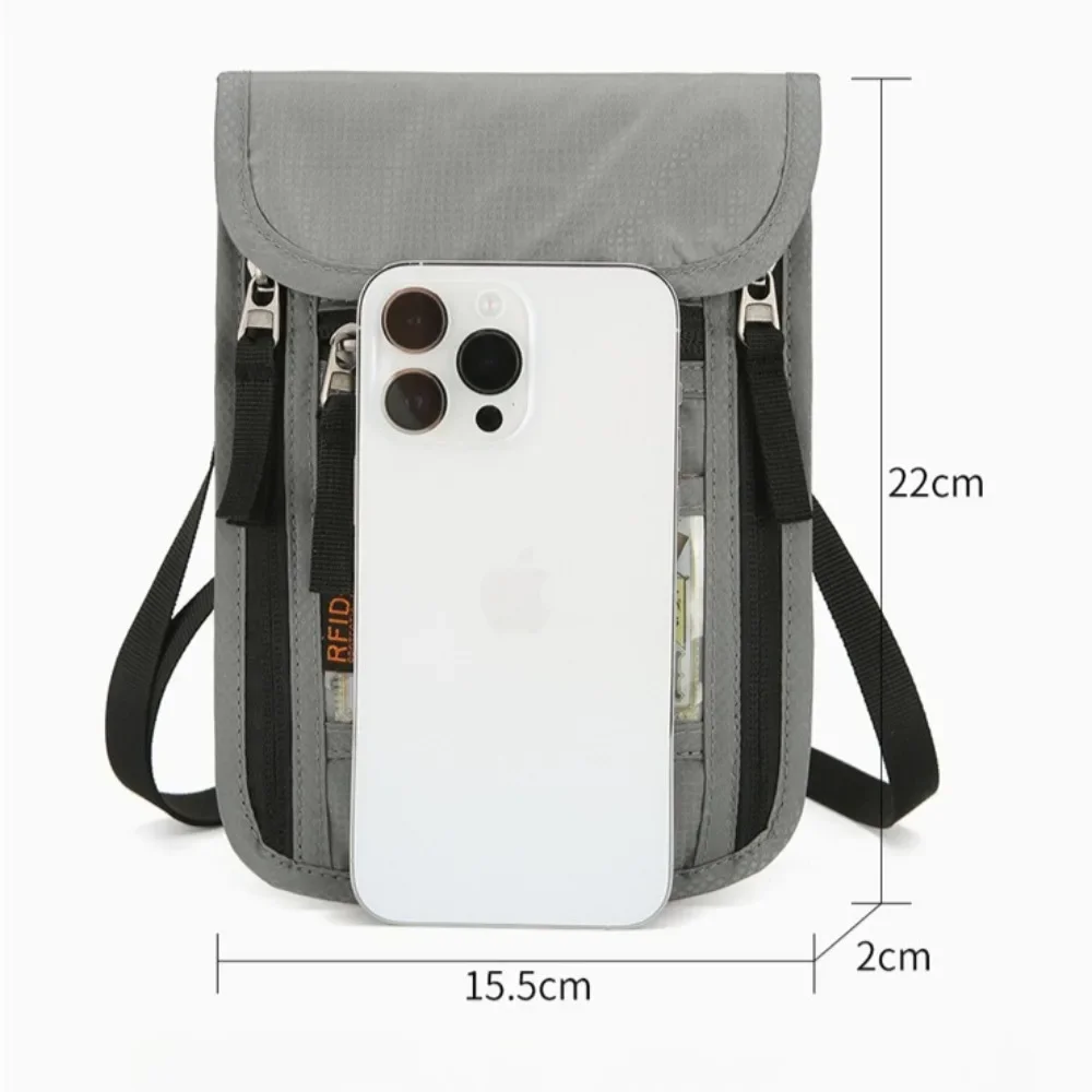 RF ID 차단 기능이 있는 여행용 목걸이형 지갑, 남 - Travel Accessories Pouch For Women 리뷰 및 가격