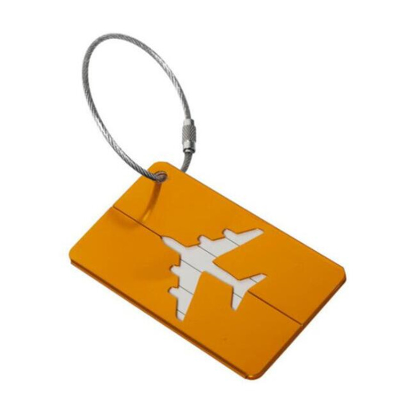 새로운 패션 수하물 태그 알루미늄 합금 여성 남성 여행 - Travel Accessories Name 리뷰 및 가격