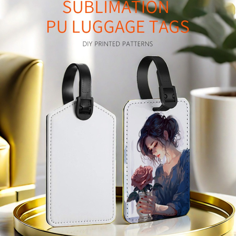 사용자 정의 사진 PU 가죽 수하물 태그 사용자 정의  - Travel Accessories Sale 리뷰 및 가격