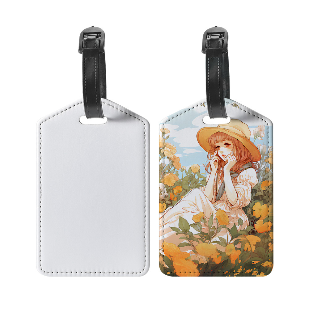 사용자 정의 사진 PU 가죽 수하물 태그 사용자 정의  - Travel Accessories Sale 리뷰 및 가격