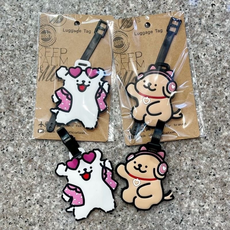    귀여운 만화 강아지 실리콘 러기지 태그 분실 방 - Travel Accessories Name 리뷰 및 가격