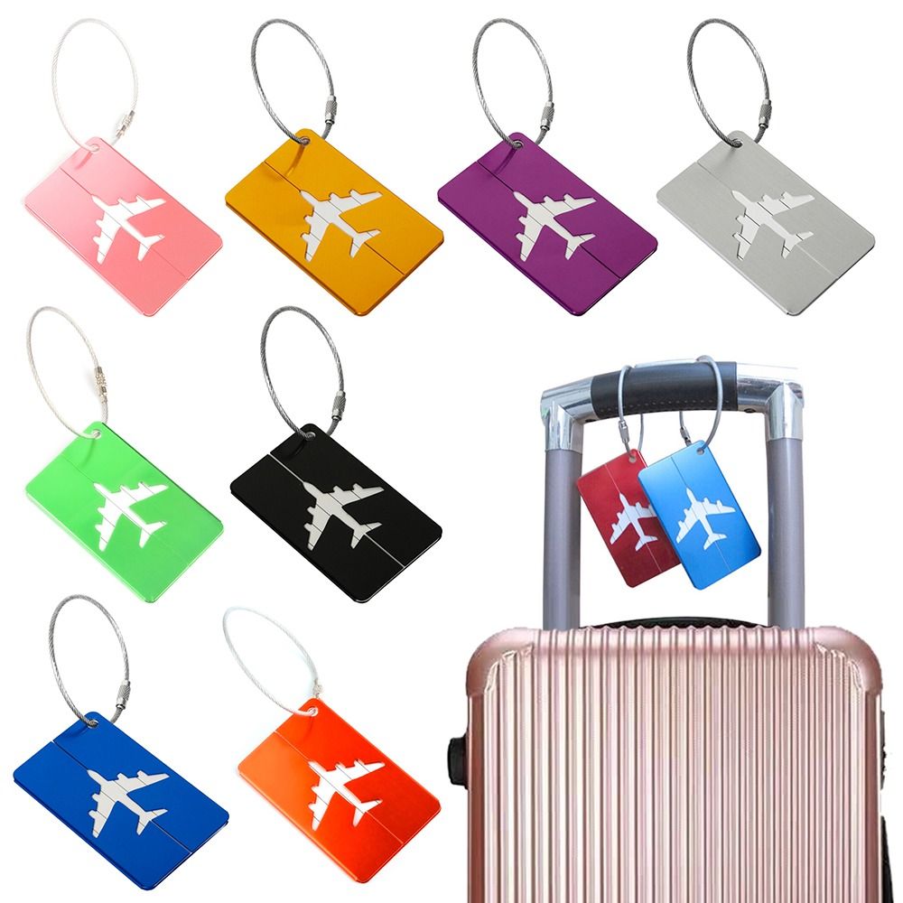 알루미늄 여행 수하물 태그, 재사용 가능한 여행 가방, - Travel Accessories Sale 리뷰 및 가격