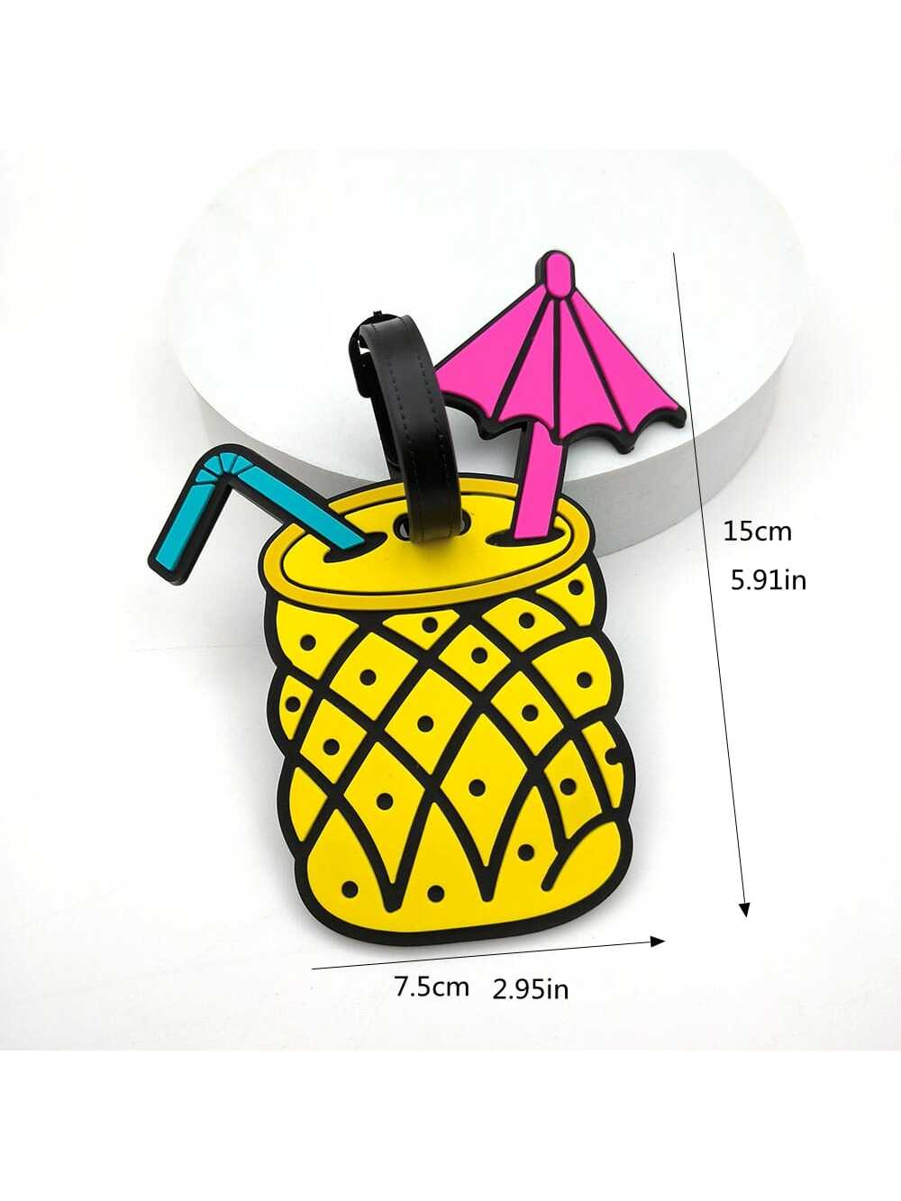 1PCS 여행 액세서리 가방 수하물 태그 귀여운 만화  - Travel Accessories Sale 리뷰 및 가격